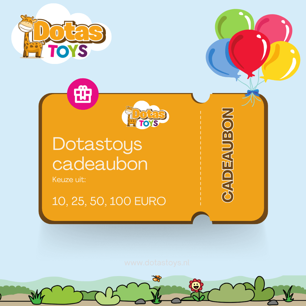 DotasToys Cadeaubon - Flexibel en Educatief - DotasToys