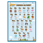 Load image into Gallery viewer, DotasToys Dieren Alfabet Poster - Educatief - Kinderkamer Decoratie - DotasToys
