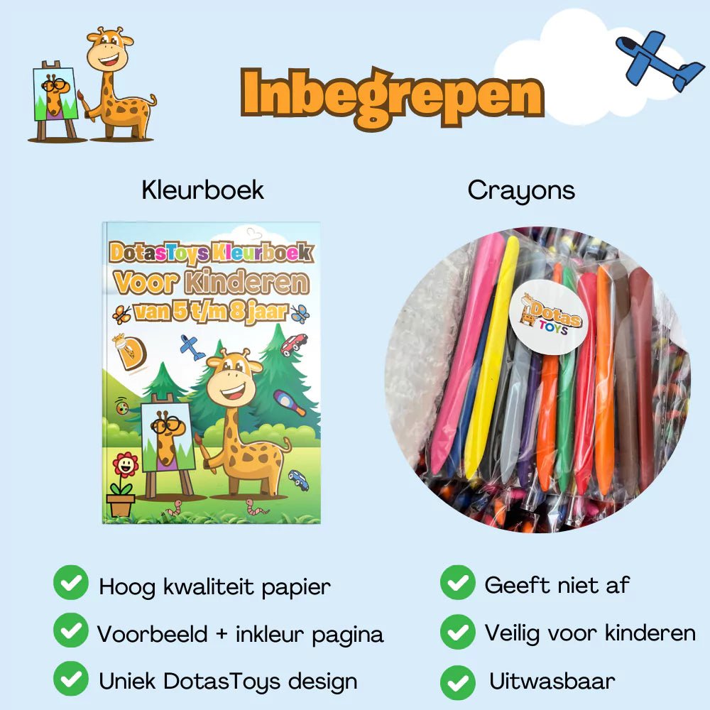 Dotastoys kleurboek - DotasToys