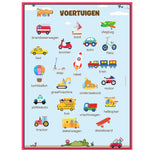 Laad de afbeelding in de Gallery-viewer, DotasToys voertuigen kinderposter - DotasToys
